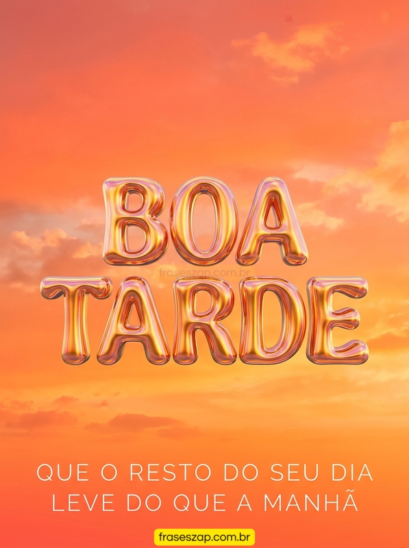 Imagem de boa tarde para compartilhar no WhatsApp