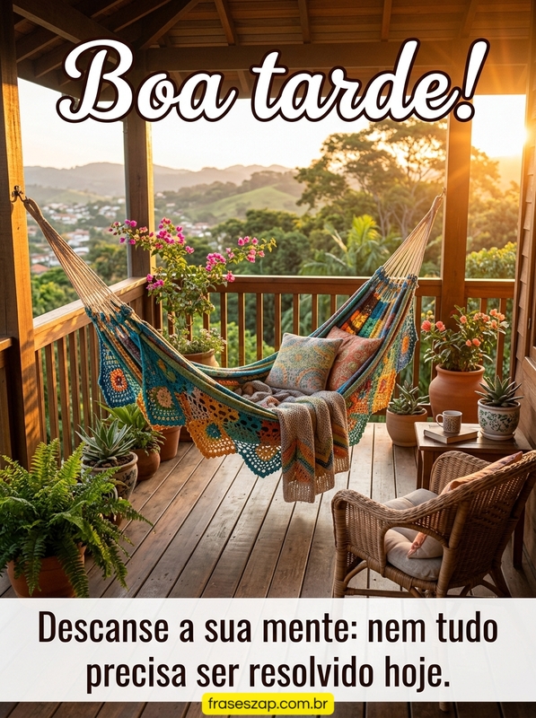 Imagem de boa tarde para compartilhar no WhatsApp