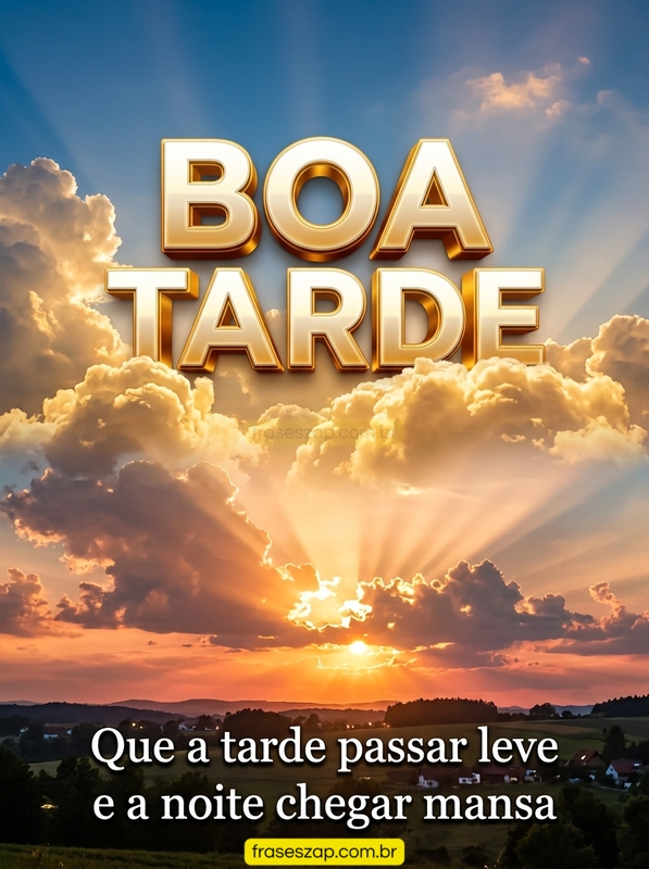 Imagem de boa tarde para compartilhar no WhatsApp