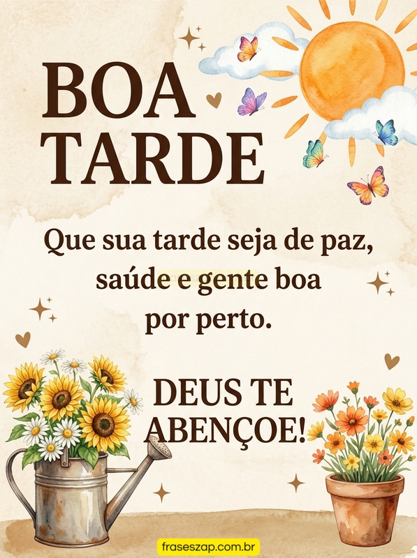 Imagem de boa tarde para compartilhar no WhatsApp