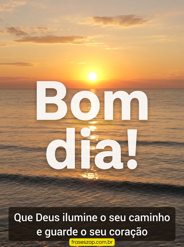 Imagem de bom dia para compartilhar no WhatsApp