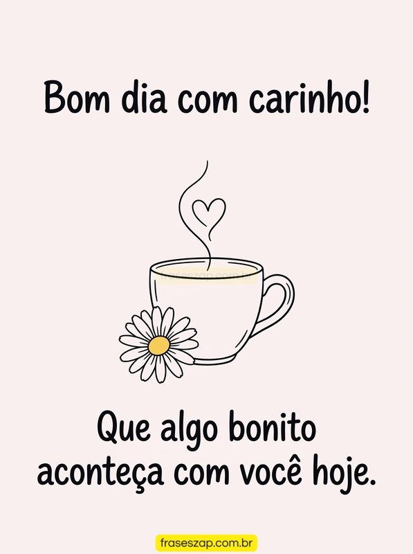 Imagem de bom dia para compartilhar no WhatsApp