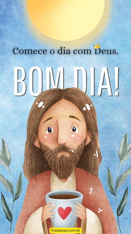 Imagem de bom dia para compartilhar no WhatsApp