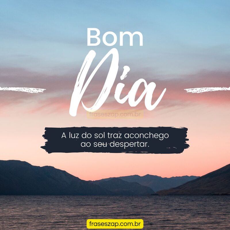 Imagem de bom dia para compartilhar no WhatsApp
