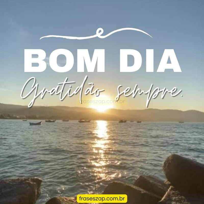 Imagem de bom dia para compartilhar no WhatsApp
