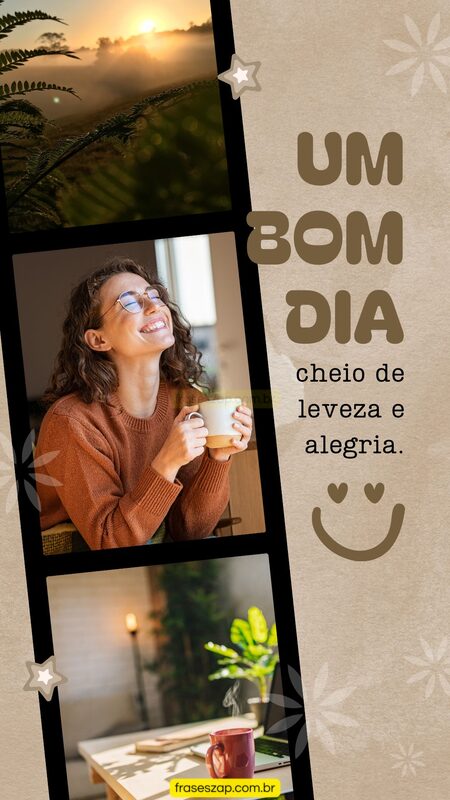 Imagem de bom dia para compartilhar no WhatsApp