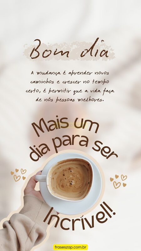Imagem de bom dia para compartilhar no WhatsApp