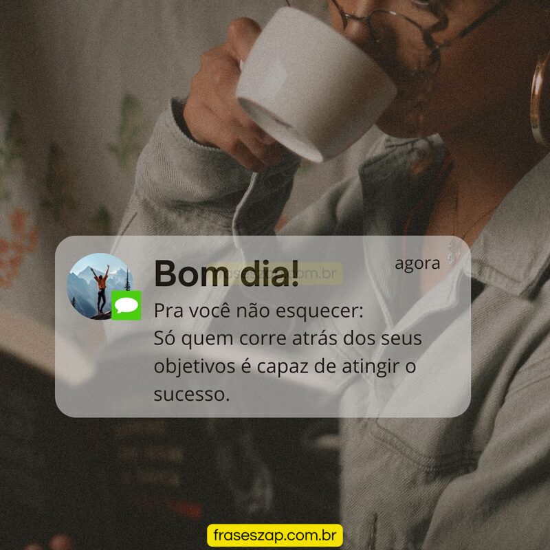 Imagem de bom dia para compartilhar no WhatsApp