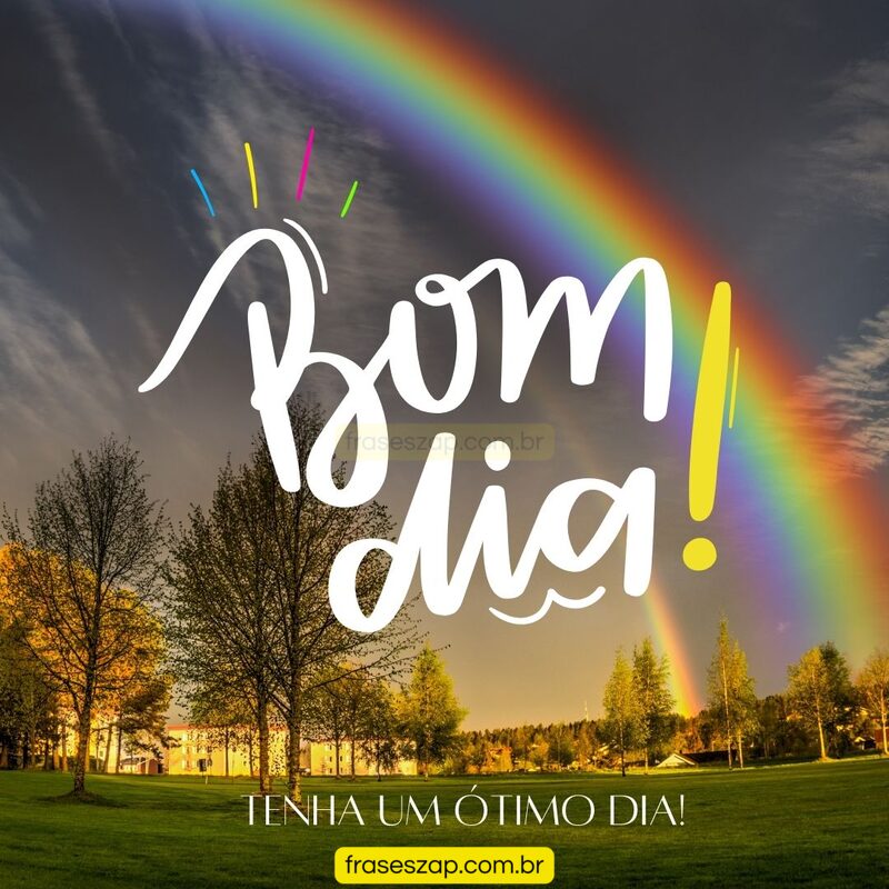 Imagem de bom dia para compartilhar no WhatsApp