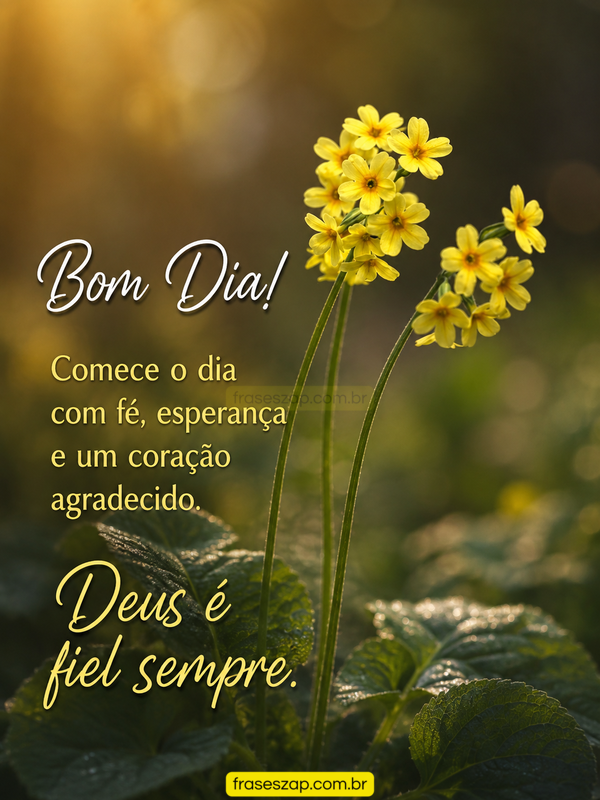 Imagem de bom dia para compartilhar no WhatsApp