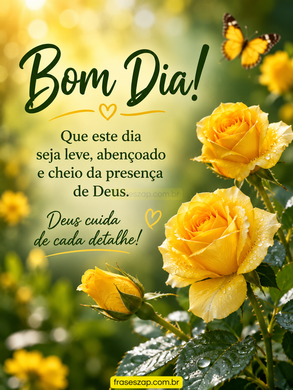 Imagem de bom dia para compartilhar no WhatsApp
