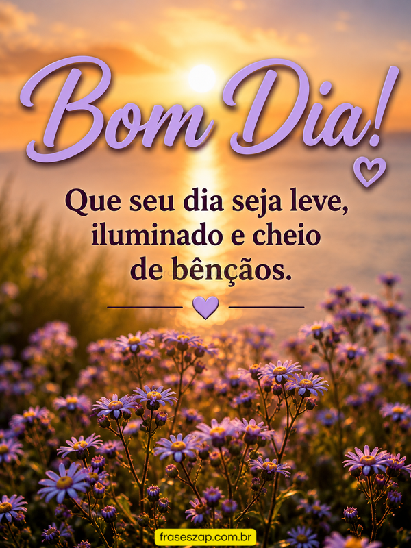 Imagem de bom dia para compartilhar no WhatsApp