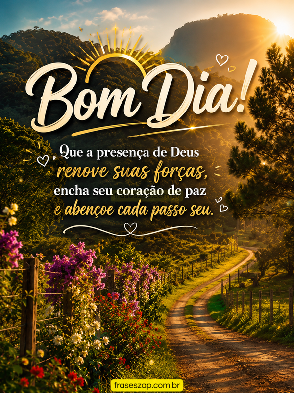 Imagem de bom dia para compartilhar no WhatsApp
