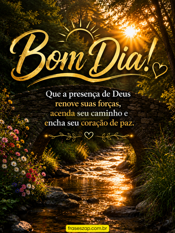 Imagem de bom dia para compartilhar no WhatsApp