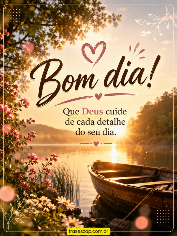 Imagem de bom dia para compartilhar no WhatsApp