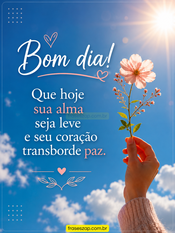 Imagem de bom dia para compartilhar no WhatsApp