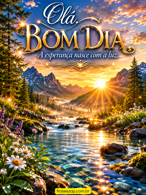 Imagem de bom dia para compartilhar no WhatsApp