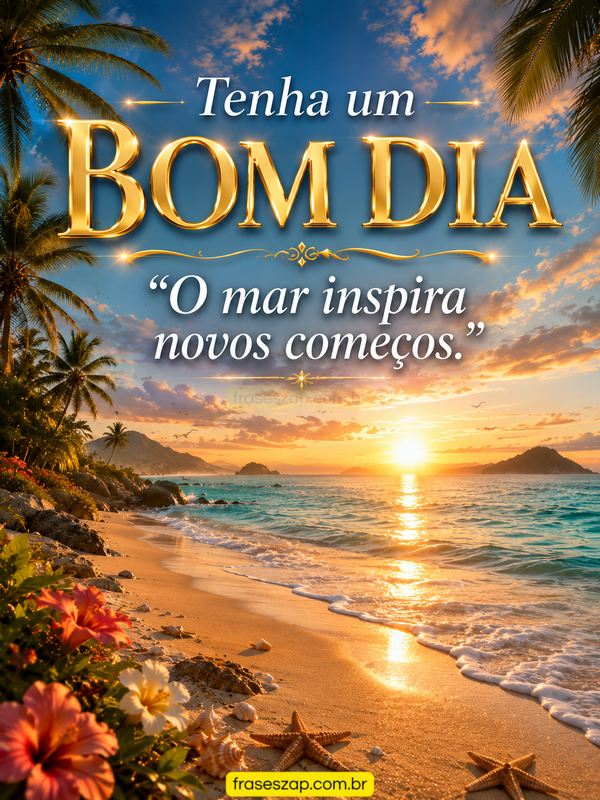 Imagem de bom dia para compartilhar no WhatsApp