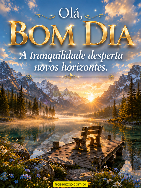 Imagem de bom dia para compartilhar no WhatsApp