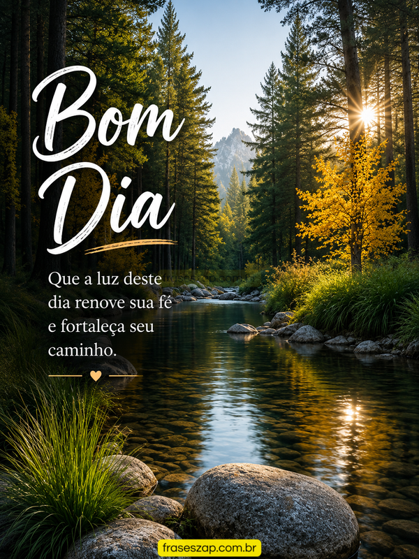 Imagem de bom dia para compartilhar no WhatsApp
