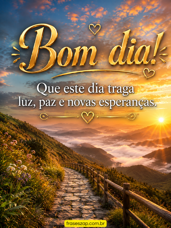 Imagem de bom dia para compartilhar no WhatsApp