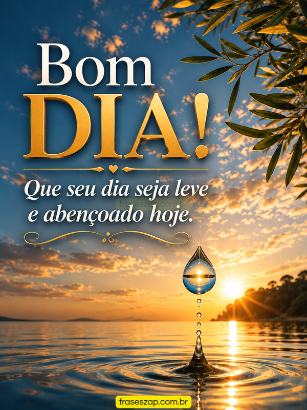 Imagem de bom dia para compartilhar no WhatsApp