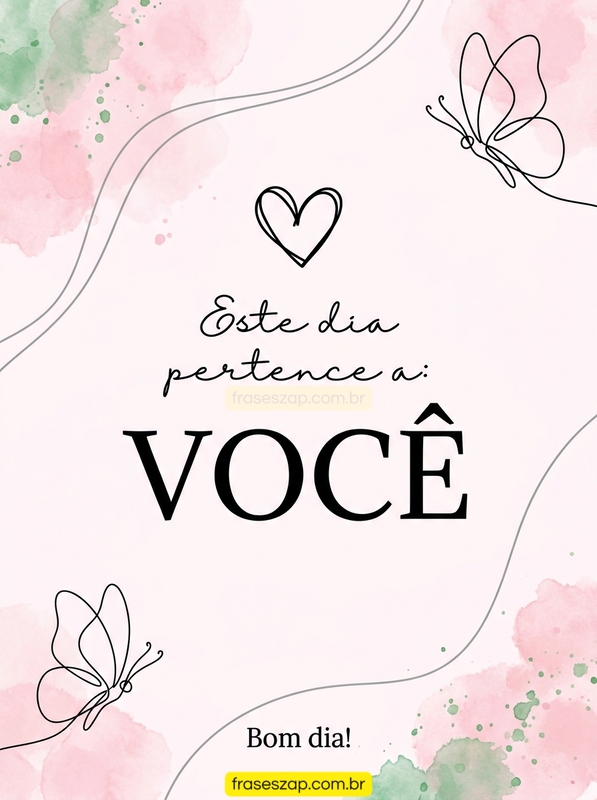 Imagem de bom dia para compartilhar no WhatsApp