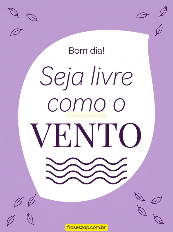Imagem de bom dia para compartilhar no WhatsApp