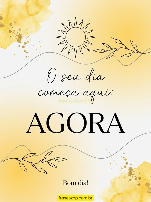 Imagem de bom dia para compartilhar no WhatsApp