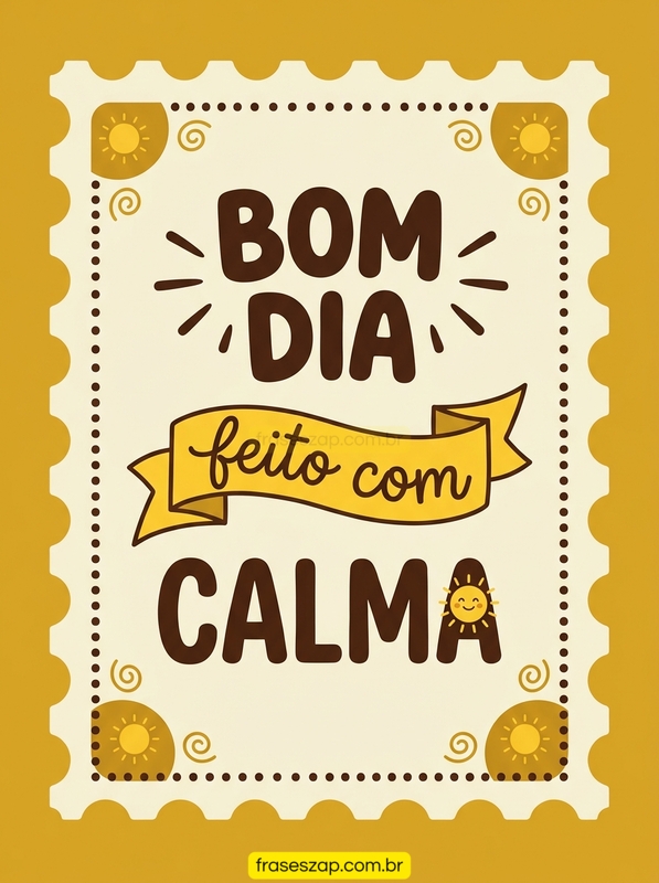 Imagem de bom dia para compartilhar no WhatsApp