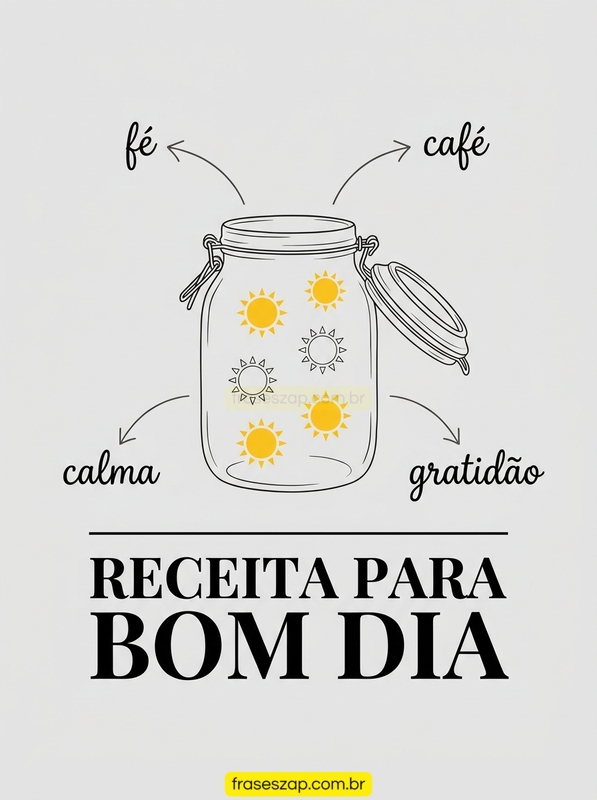 Imagem de bom dia para compartilhar no WhatsApp