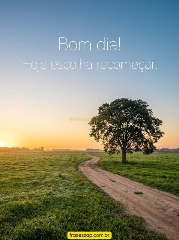 Imagem de bom dia para compartilhar no WhatsApp