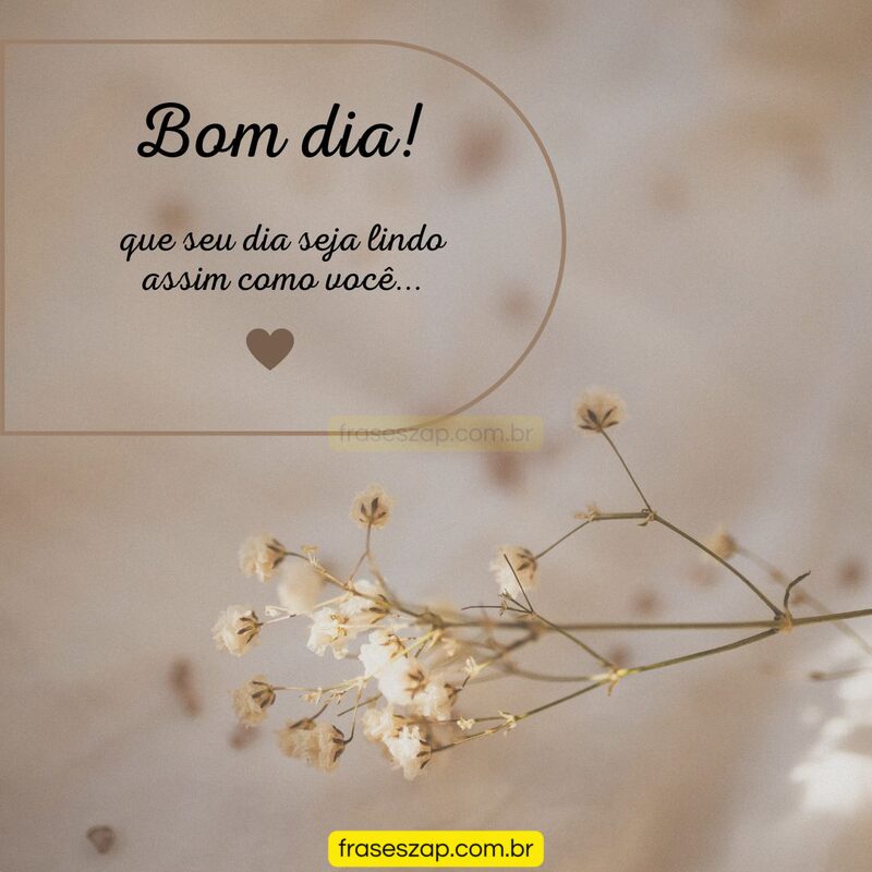 Imagem de bom dia para compartilhar no WhatsApp