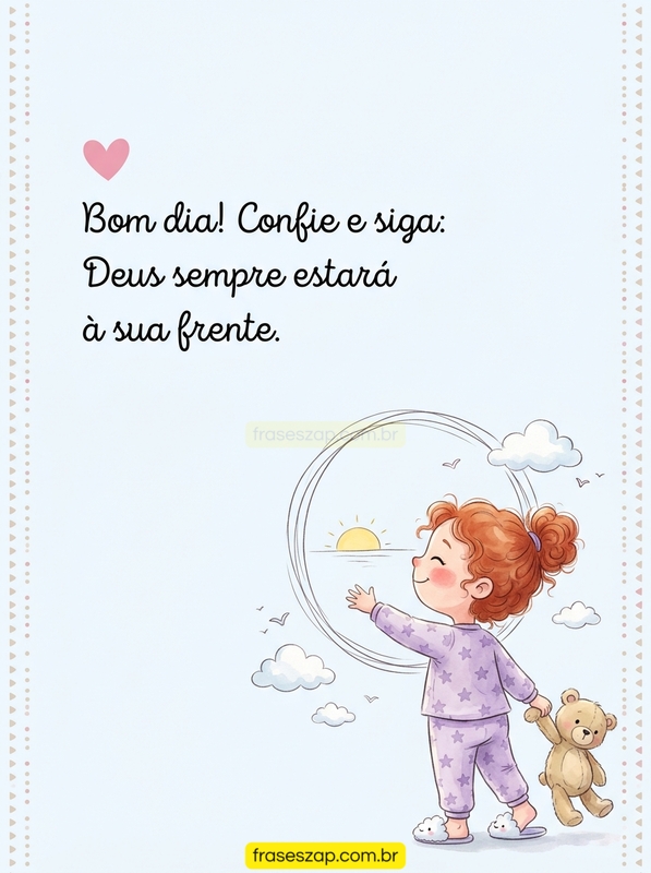 Imagem de bom dia para compartilhar no WhatsApp