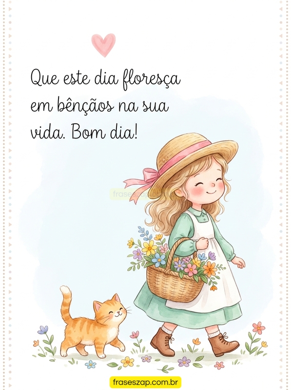 Imagem de bom dia para compartilhar no WhatsApp