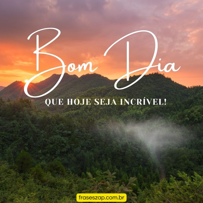 Imagem de bom dia para compartilhar no WhatsApp