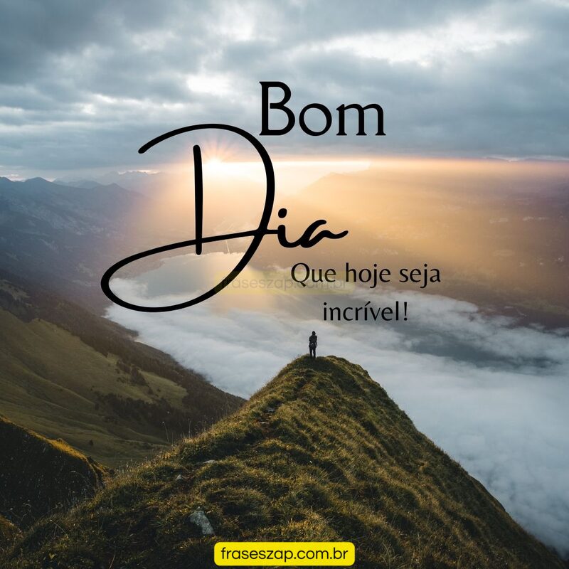 Imagem de bom dia para compartilhar no WhatsApp