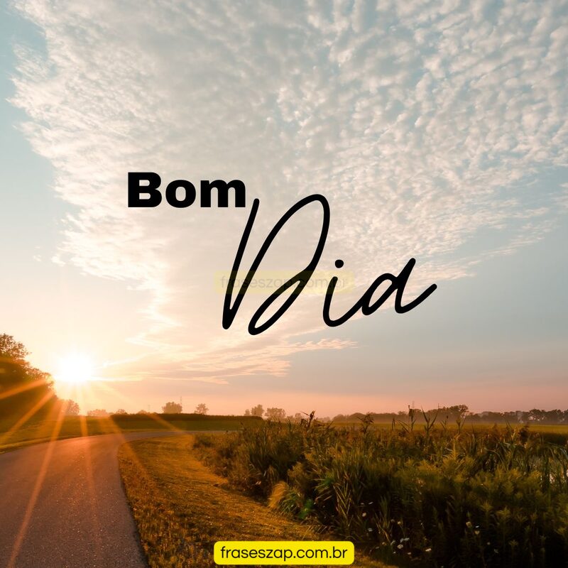 Imagem de bom dia para compartilhar no WhatsApp