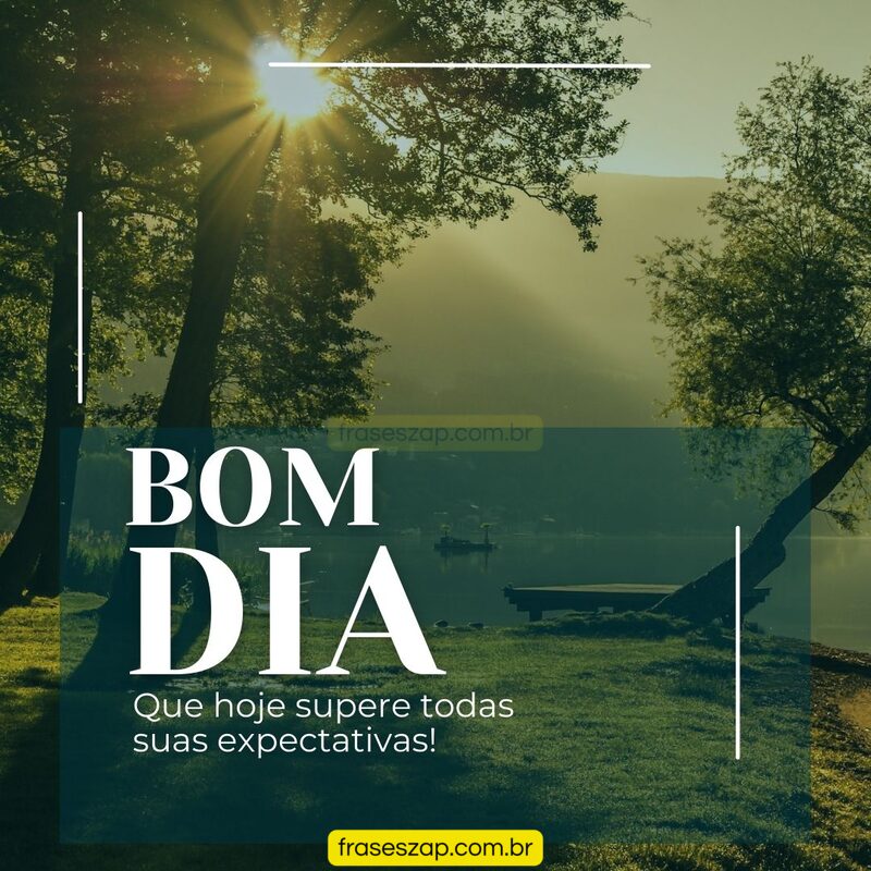 Imagem de bom dia para compartilhar no WhatsApp