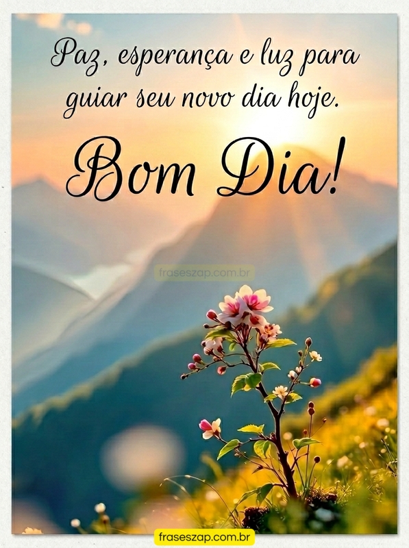 Imagem de bom dia para compartilhar no WhatsApp