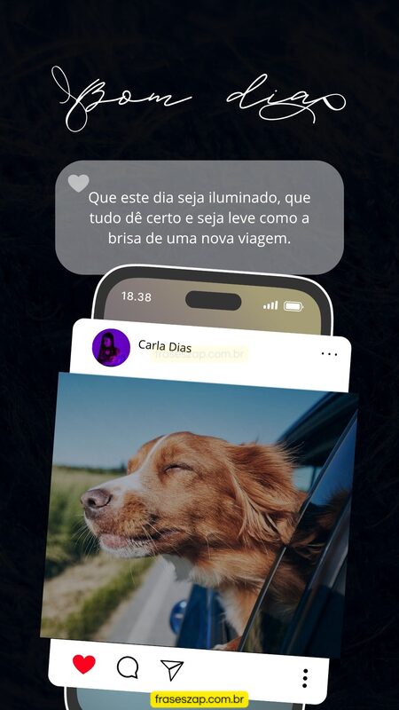 Imagem de bom dia para compartilhar no WhatsApp