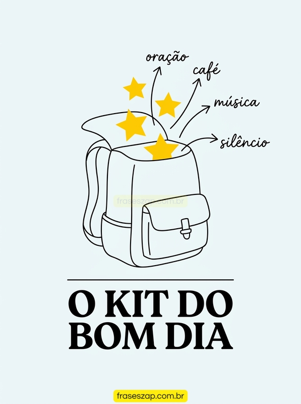 Imagem de bom dia para compartilhar no WhatsApp