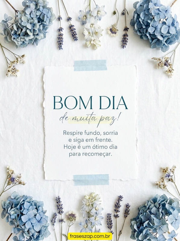 Imagem de bom dia para compartilhar no WhatsApp