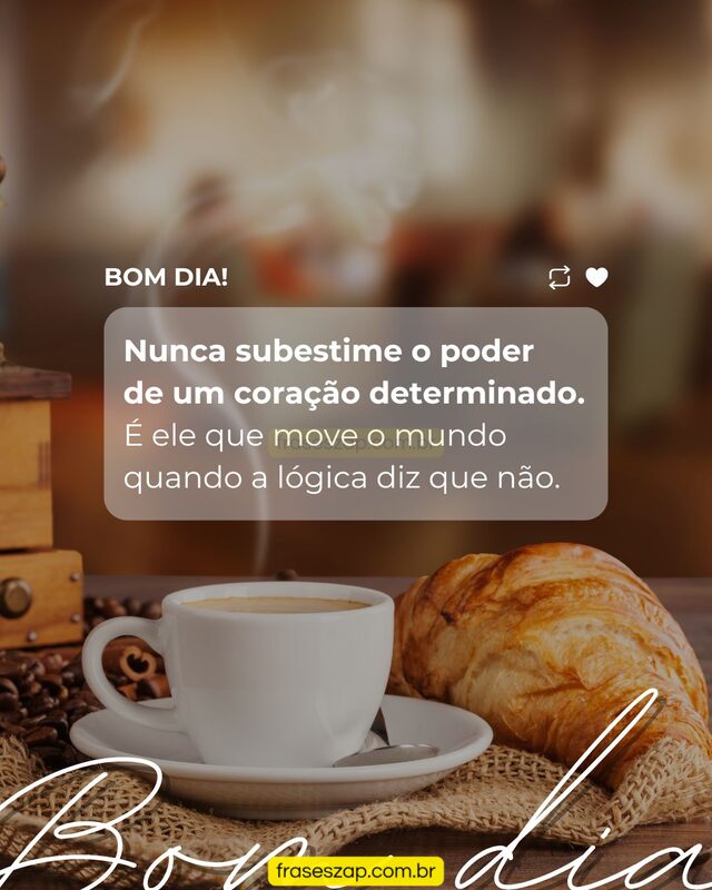 Imagem de bom dia para compartilhar no WhatsApp