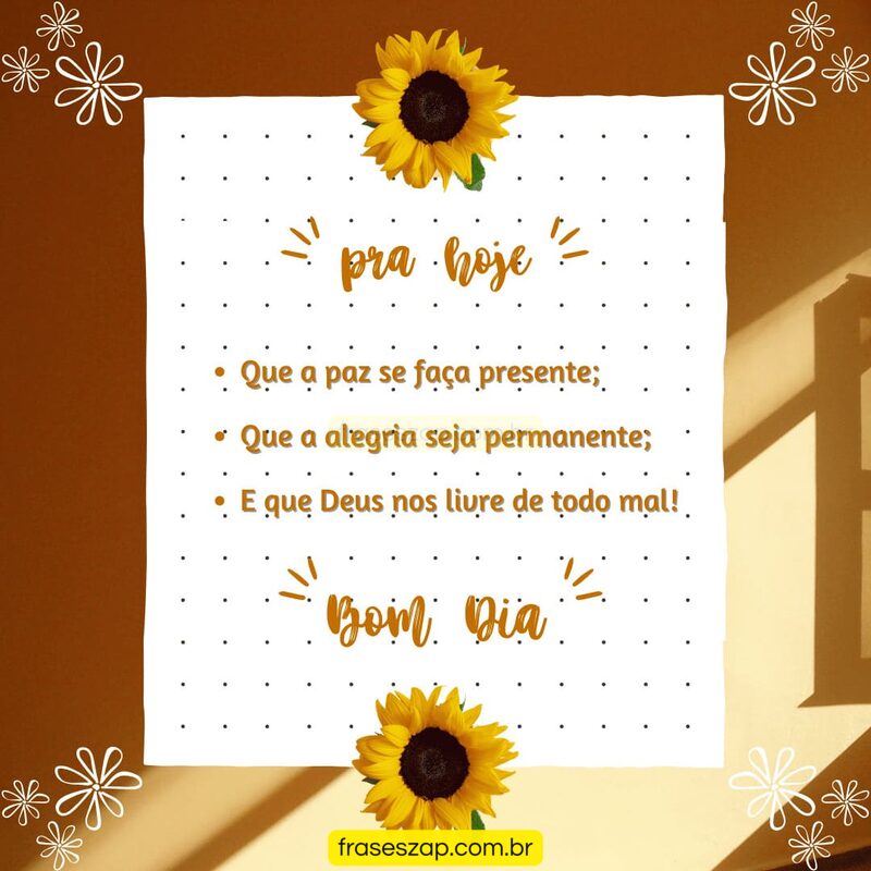 Imagem de bom dia para compartilhar no WhatsApp