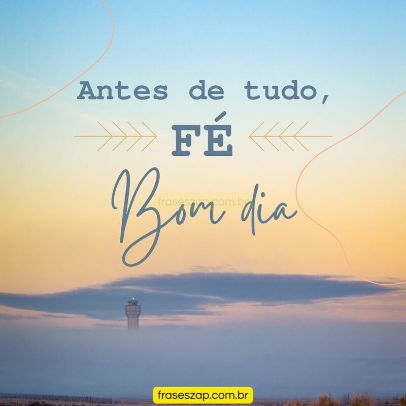 Imagem de bom dia para compartilhar no WhatsApp