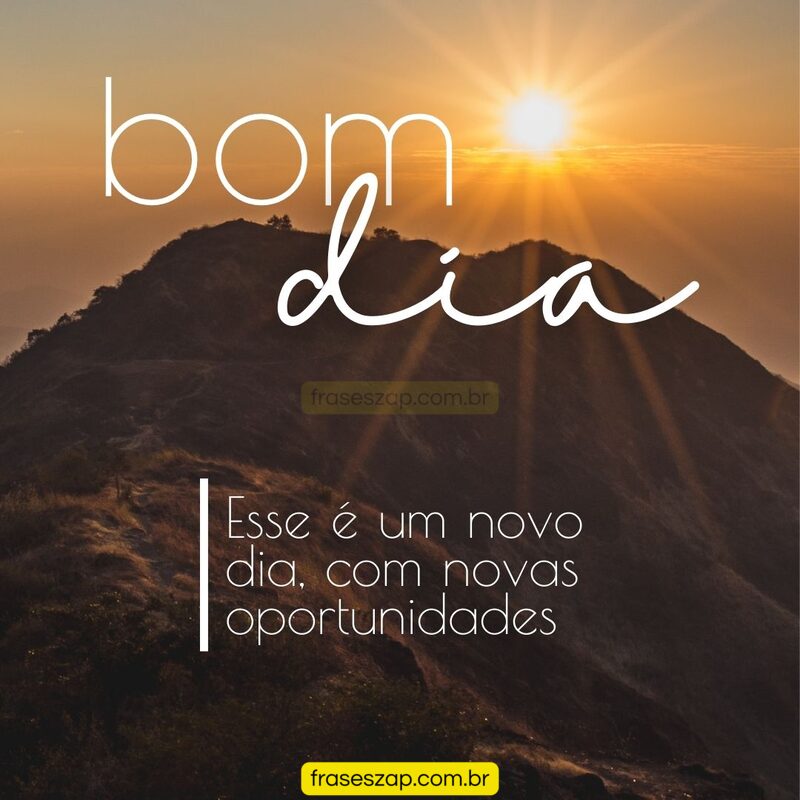 Imagem de bom dia para compartilhar no WhatsApp