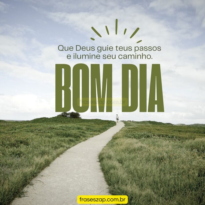Imagem de bom dia para compartilhar no WhatsApp
