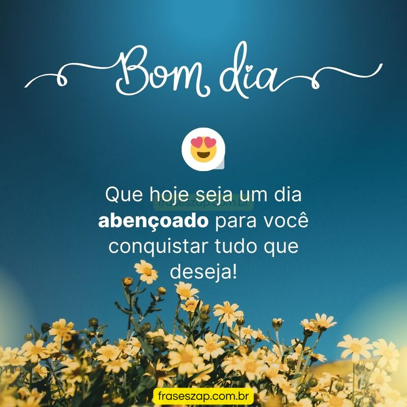 Imagem de bom dia para compartilhar no WhatsApp