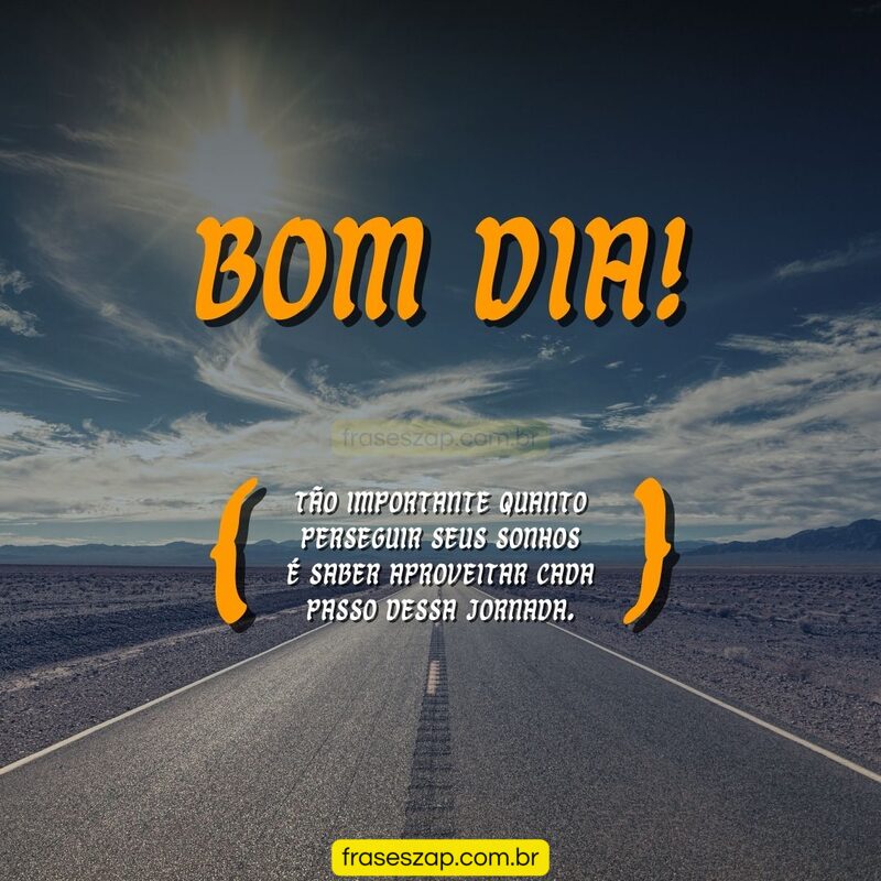Imagem de bom dia para compartilhar no WhatsApp